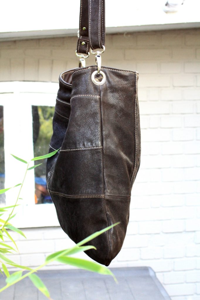 Nubuck Leather crossover/shoulder city bag – byBessert